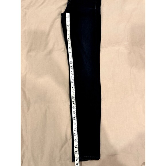 MOTHER Denim High Waisted Looker Jeans Coffee Tea or Me Dark Wash Size 25 Black - Picture 12 of 13